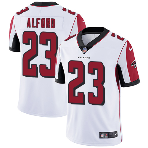 Nike Atlanta Falcons #23 Robert Alford White Men's Stitched NFL Vapor Untouchable Limited Jersey