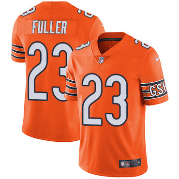 Nike Chicago Bears #23 Kyle Fuller Orange Men's Stitched NFL Limited Rush Jersey