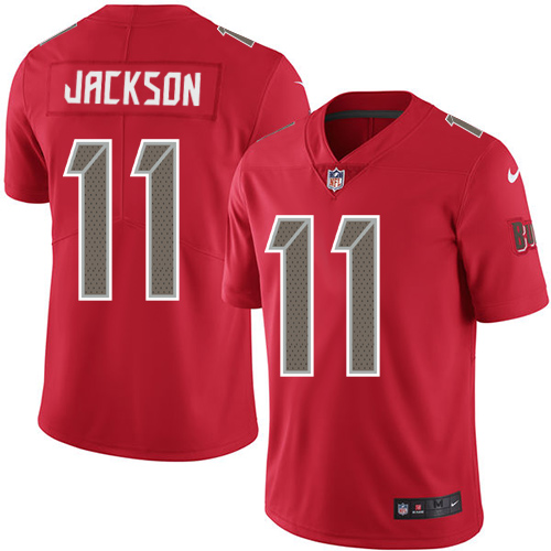 Nike Tampa Bay Buccaneers #11 DeSean Jackson Red Men's Stitched NFL Limited Rush Jersey