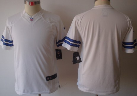 Men's Nike Dallas Cowboys Blank White Limited Jersey