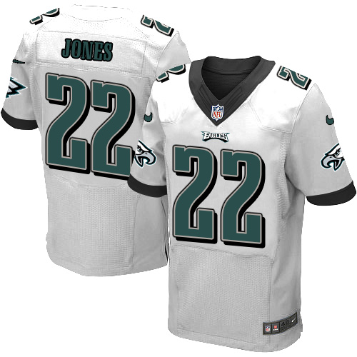 Nike Philadelphia Eagles #22 Sidney Jones White Men's Stitched NFL New Elite Jersey