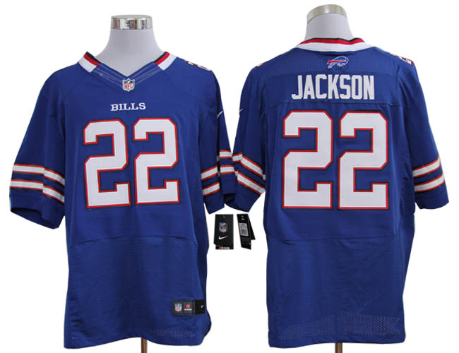 Size 60 4XL-Fred Jackson Buffalo Bills #22 Royal Blue Stitched Nike Elite NFL Jerseys