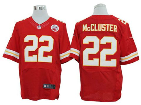 Size 60 4XL-Dexter McCluster Kansas City Chiefs #22 Red Stitched Nike Elite NFL Jerseys