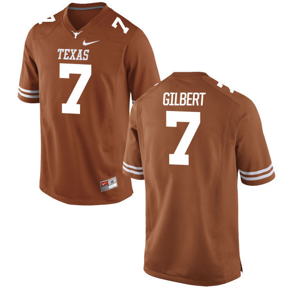 Men's Texas Longhorns 7 Garrett Gilbert Orange Nike College Jersey