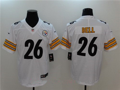 Men's Pittsburgh Steelers #26 Le'Veon Bell White 2017 Vapor Untouchable Stitched NFL Nike Limited Jersey