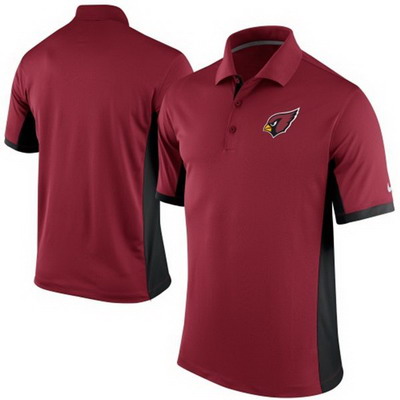 Men's Arizona Cardinals Nike Cardinal Team Issue Performance Polo