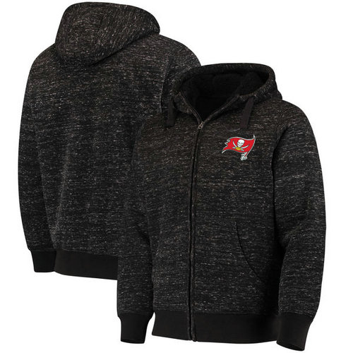 Tampa Bay Buccaneers G-III Sports by Carl Banks Discovery Sherpa Full-Zip Jacket - Heathered Black