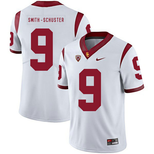 USC Trojans 9 JuJu Smith-Schuster White College Football Jersey