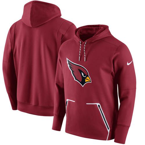 Men's Arizona Cardinals Nike Cardinal Champ Drive Vapor Speed Pullover Hoodie