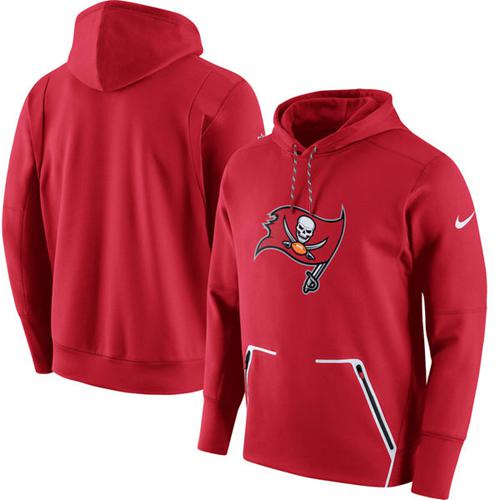 Men's Tampa Bay Buccaneers Nike Red Champ Drive Vapor Speed Pullover Hoodie