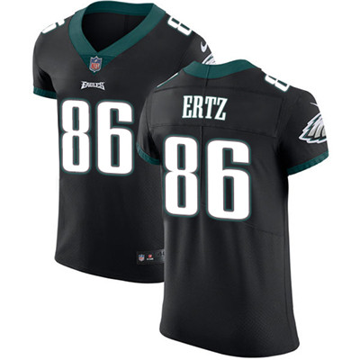 Men's Nike Philadelphia Eagles #86 Zach Ertz Black Alternate Stitched NFL Vapor Untouchable Elite Jersey