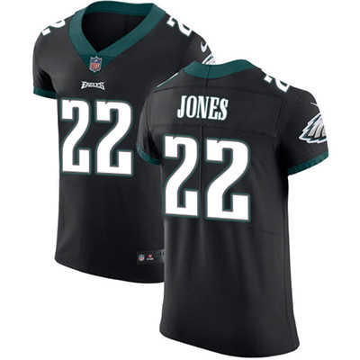 Men's Nike Philadelphia Eagles #22 Sidney Jones Black Alternate Stitched NFL Vapor Untouchable Elite Jersey