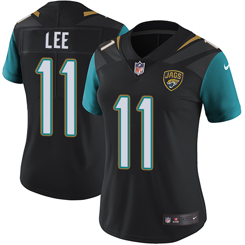 Women's Nike Jacksonville Jaguars #11 Marqise Lee Black Alternate Stitched NFL Vapor Untouchable Limited Jersey