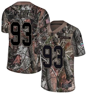 Nike Buccaneers #93 Gerald McCoy Camo Men's Stitched NFL Limited Rush Realtree Jersey