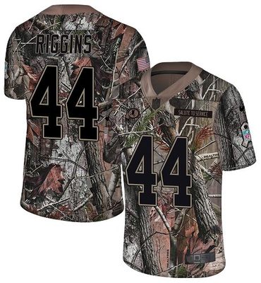 Nike Redskins #44 John Riggins Camo Men's Stitched NFL Limited Rush Realtree Jersey