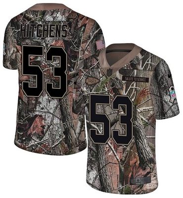 Nike Chiefs #53 Anthony Hitchens Camo Men's Stitched NFL Limited Rush Realtree Jersey