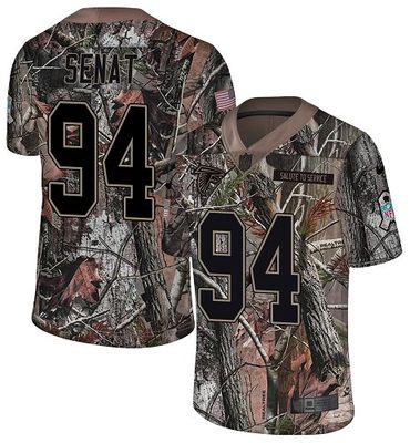 Nike Falcons #94 Deadrin Senat Camo Men's Stitched NFL Limited Rush Realtree Jersey