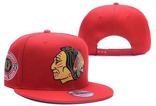 NHL Chicago Blackhawks Stitched Snapback Hats 038