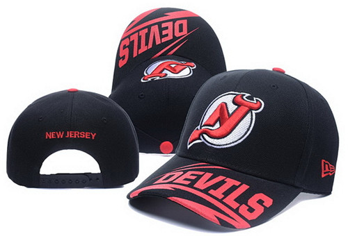 NHL New Jersey Devils Stitched Snapback Hats 001