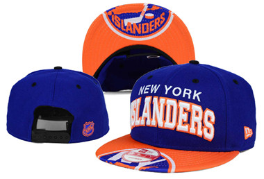 NHL New York Islanders Team Logo Navy Snapback Adjustable Hat