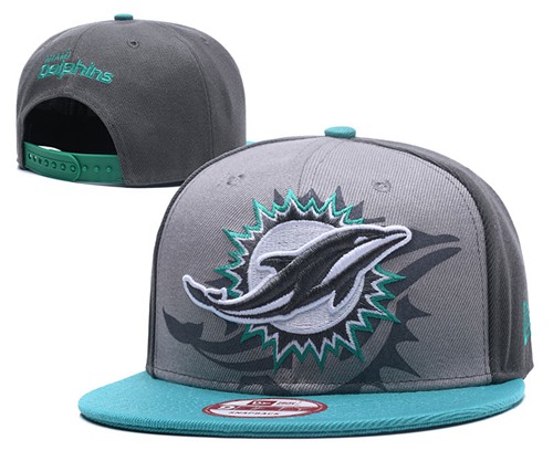 NFL Miami Dolphins Stitched Snapback Hats 070