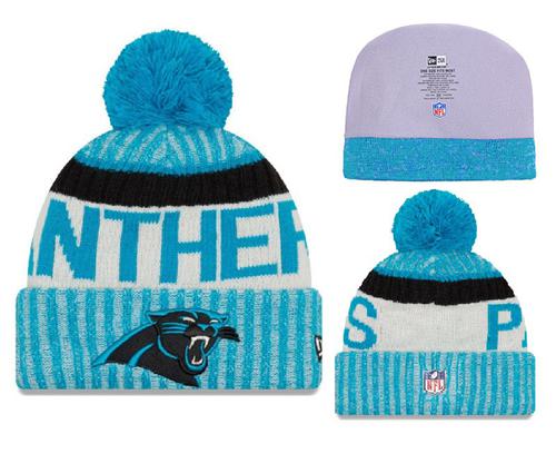 NFL Carolina Panthers Logo Stitched Knit Beanies 007