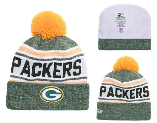 NFL Green Bay Packers Logo Stitched Knit Beanies 025