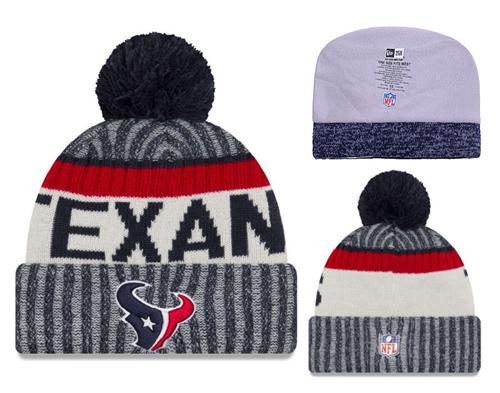 NFL Houston Texans Logo Stitched Knit Beanies 007