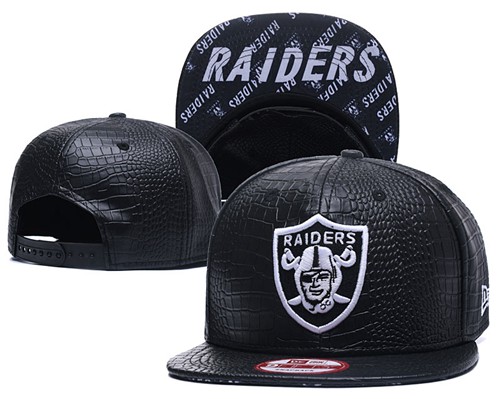 NFL Oakland Raiders Stitched Snapback Hats 166