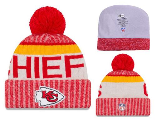 NFL Kansas City Chiefs Logo Stitched Knit Beanies 002