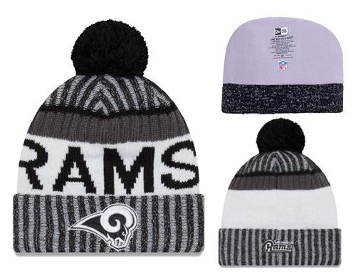 NFL Los Angeles Rams Logo Stitched Knit Beanies 007