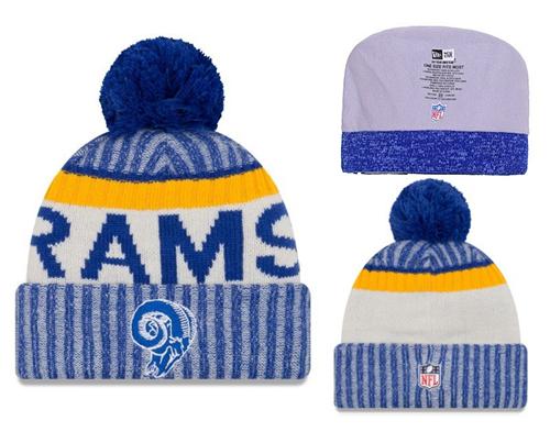 NFL Los Angeles Rams Logo Stitched Knit Beanies 008