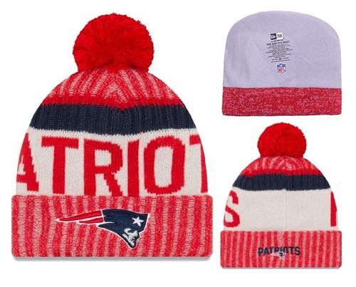 NFL New England Patriots Logo Stitched Knit Beanies 018