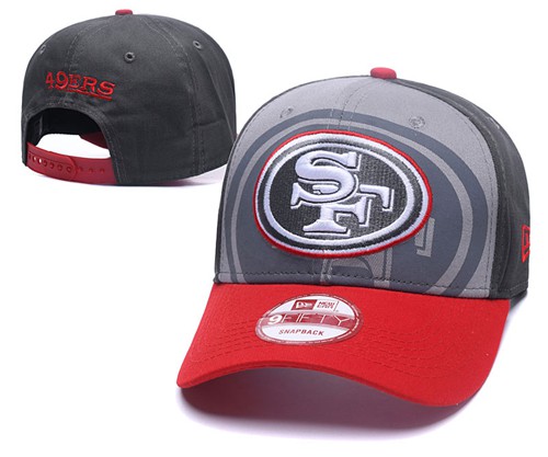 NFL San Francisco 49ers Stitched Snapback Hats 136