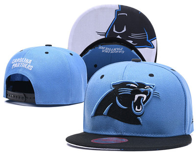 NFL Carolina Panthers Team Logo Snapback Adjustable Hat L65