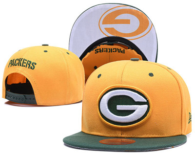 NFL Green Bay Packers Team Logo Snapback Adjustable Hat LT16