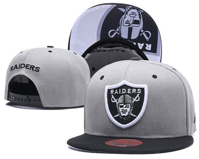 NFL Oakland Raiders Team Logo Snapback Adjustable Hat LT101