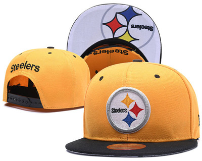 NFL Pittsburgh Steelers Team Logo Snapback Adjustable Hat