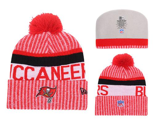 NFL Tampa Bay Buccaneers Logo Stitched Knit Beanies 003