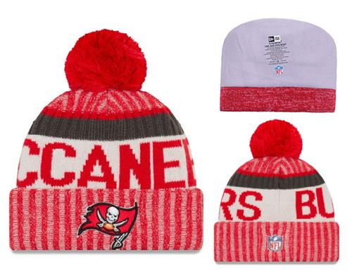 NFL Tampa Bay Buccaneers Logo Stitched Knit Beanies 001