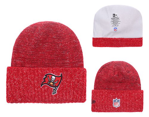 NFL Tampa Bay Buccaneers Logo Stitched Knit Beanies 009