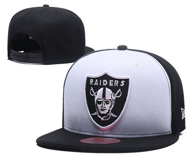 NFL Oakland Raiders Team Logo Snapback Adjustable Hat 12