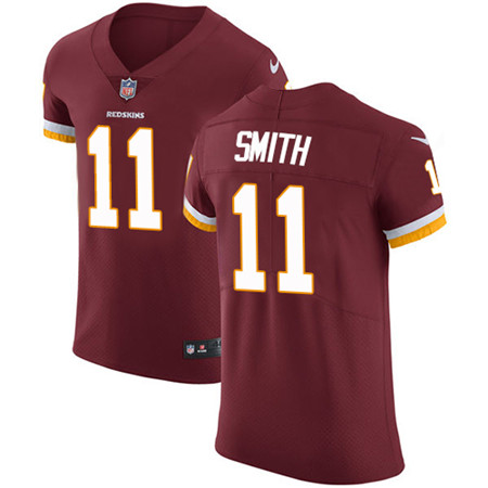 Nike Washington Redskins #11 Alex Smith Burgundy Red Team Color Men's Stitched NFL Vapor Untouchable Elite Jersey