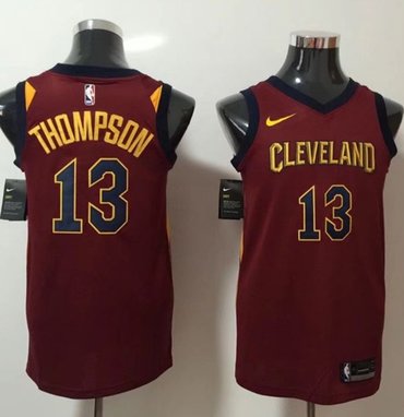 Nike Cleveland Cavaliers #13 Tristan Thompson Red NBA Swingman Icon Edition Jersey