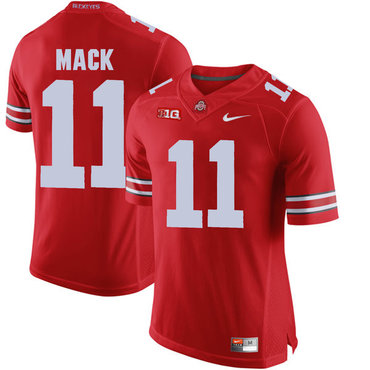 Ohio State Buckeyes 11 Austin Mack Red College Football Jersey