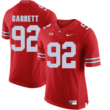 Ohio State Buckeyes 92 Haskell Garrett Red College Football Jersey