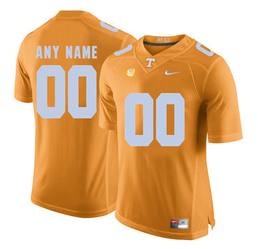 Tennessee Volunteers Orange Men's Customized College Football Jersey