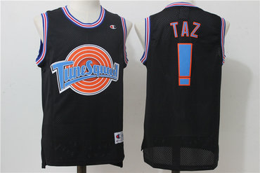 Tune Suqad ! Taz Black Stitched Movie Jersey