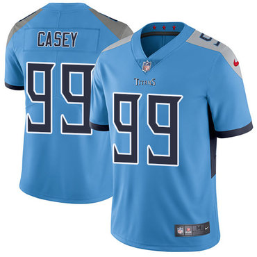 Nike Tennessee Titans #99 Jurrell Casey Light Blue Team Color Men's Stitched NFL Vapor Untouchable Limited Jersey