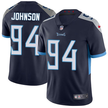 Nike Tennessee Titans #94 Austin Johnson Navy Blue Alternate Men's Stitched NFL Vapor Untouchable Limited Jersey